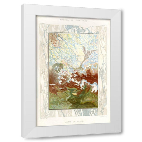 Marble Varieties IV White Modern Wood Framed Art Print by Baxter Mill Archive