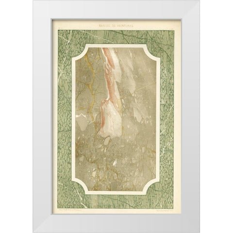 Marble Varieties VI White Modern Wood Framed Art Print by Baxter Mill Archive
