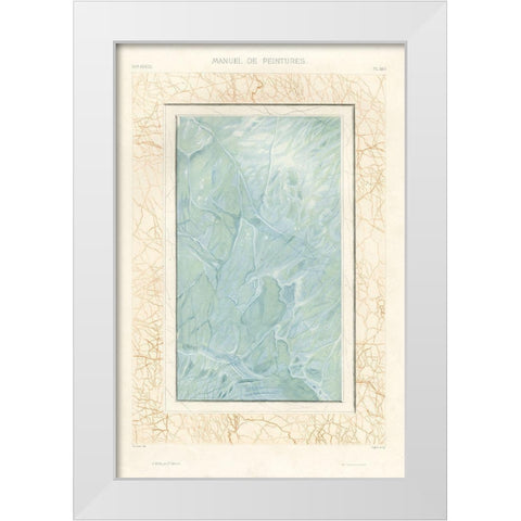 Marble Varieties IX White Modern Wood Framed Art Print by Baxter Mill Archive
