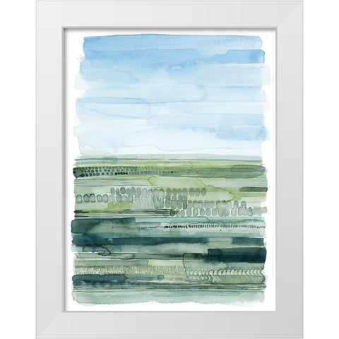 Moor Awakening I White Modern Wood Framed Art Print by Popp, Grace