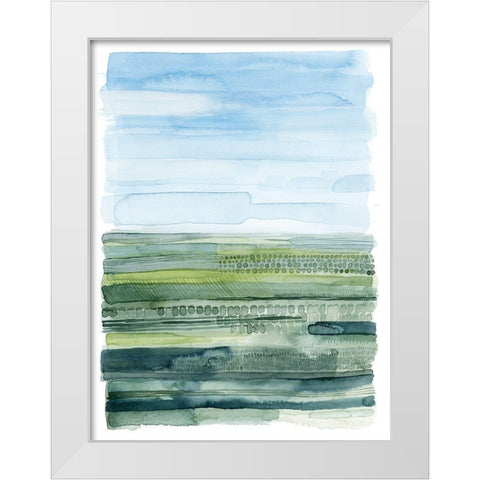 Moor Awakening II White Modern Wood Framed Art Print by Popp, Grace