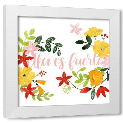 Encantadora II White Modern Wood Framed Art Print by Popp, Grace