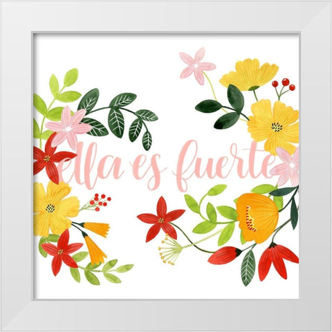 Encantadora II White Modern Wood Framed Art Print by Popp, Grace