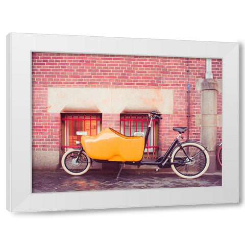 European Charms II White Modern Wood Framed Art Print by Quintero, Sonja