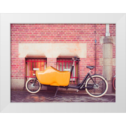 European Charms II White Modern Wood Framed Art Print by Quintero, Sonja