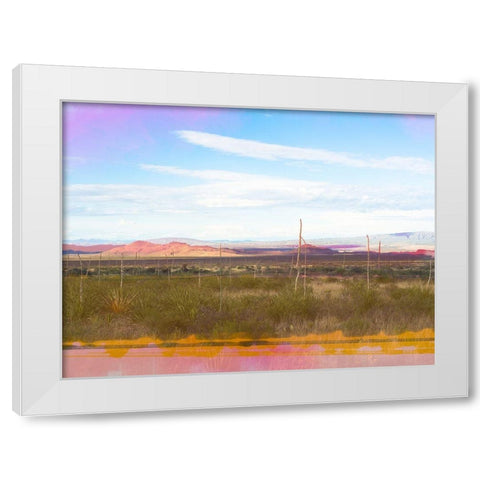 West Texas Scapes II White Modern Wood Framed Art Print by Quintero, Sonja