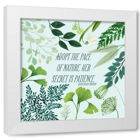 Natural Bliss II White Modern Wood Framed Art Print by Popp, Grace