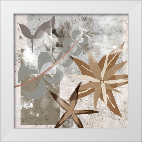 Autumn Forest I White Modern Wood Framed Art Print by Wang, Melissa