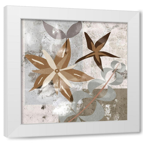 Autumn Forest II White Modern Wood Framed Art Print by Wang, Melissa