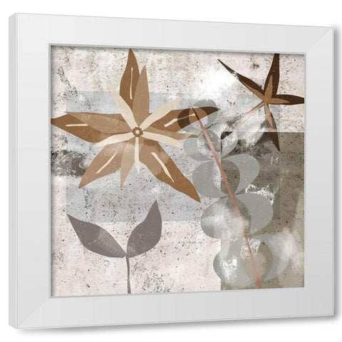 Autumn Forest IV White Modern Wood Framed Art Print by Wang, Melissa