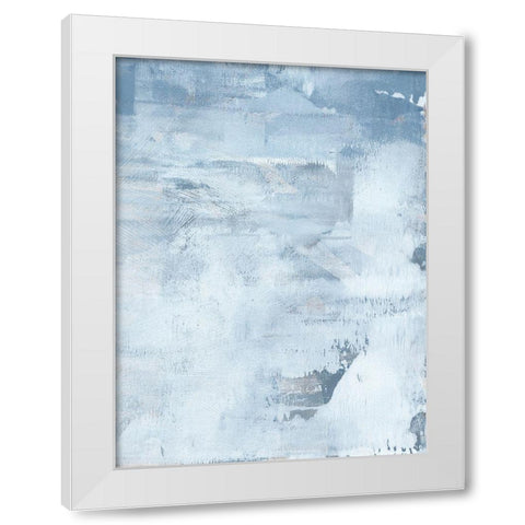 Permafrost I White Modern Wood Framed Art Print by Green, Jacob