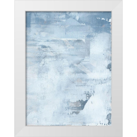 Permafrost I White Modern Wood Framed Art Print by Green, Jacob