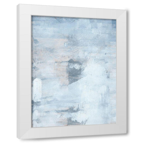 Permafrost II White Modern Wood Framed Art Print by Green, Jacob