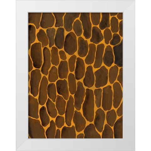 Of the Wild Patterns I White Modern Wood Framed Art Print by Moore, Regina