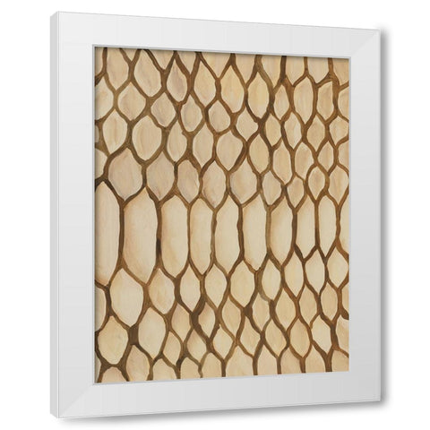 Of the Wild Patterns II White Modern Wood Framed Art Print by Moore, Regina