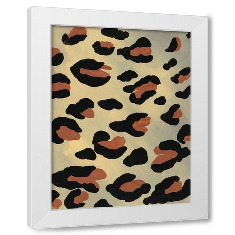 Of the Wild Patterns III White Modern Wood Framed Art Print by Moore, Regina