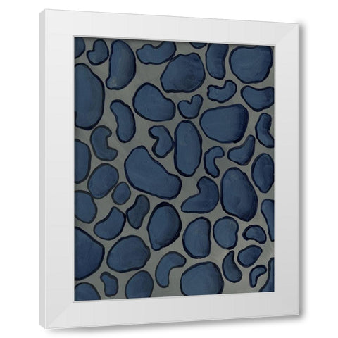 Of the Wild Patterns VIII White Modern Wood Framed Art Print by Moore, Regina