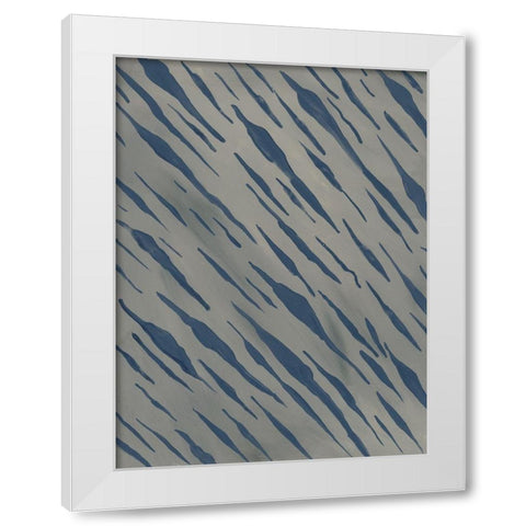 Of the Wild Patterns IX White Modern Wood Framed Art Print by Moore, Regina