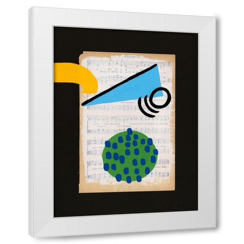 Vivid Order IV White Modern Wood Framed Art Print by Moore, Regina