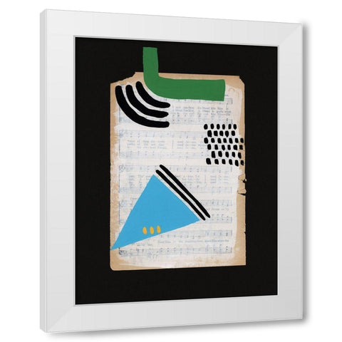 Vivid Order VI White Modern Wood Framed Art Print by Moore, Regina