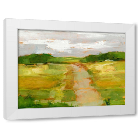 Over the Horizon III White Modern Wood Framed Art Print by Harper, Ethan