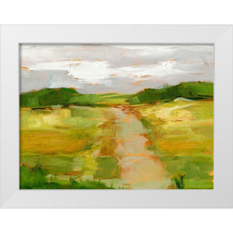 Over the Horizon III White Modern Wood Framed Art Print by Harper, Ethan