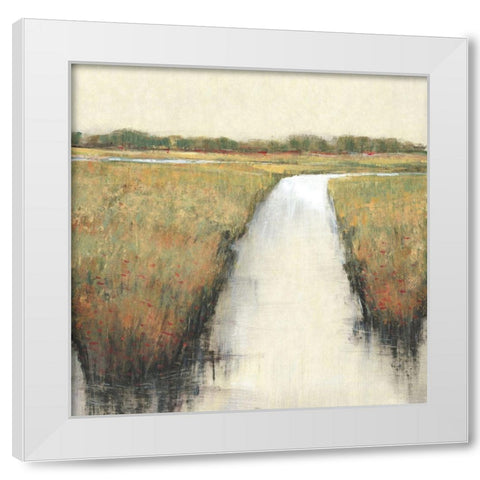 Lowland I White Modern Wood Framed Art Print by OToole, Tim