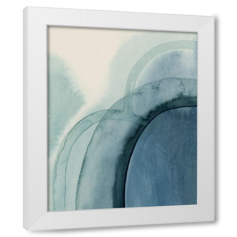 Spools II White Modern Wood Framed Art Print by Popp, Grace