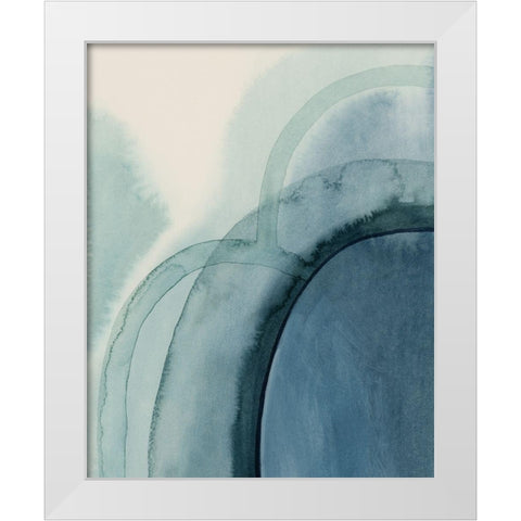 Spools II White Modern Wood Framed Art Print by Popp, Grace