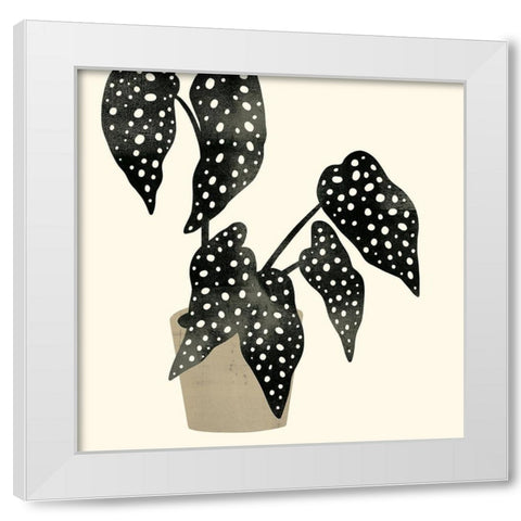 Plantling III White Modern Wood Framed Art Print by Barnes, Victoria