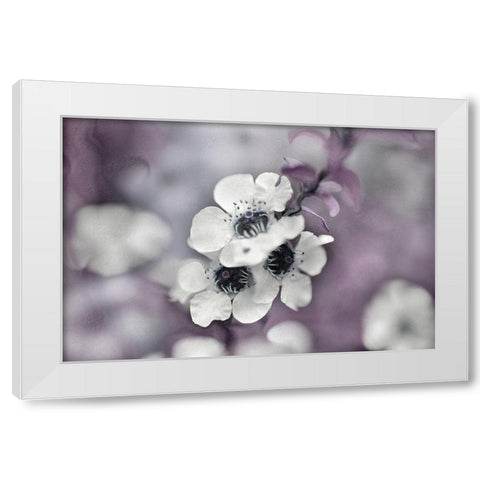 Tales from an Enchanted Glen IV White Modern Wood Framed Art Print by Hunt, Gillian