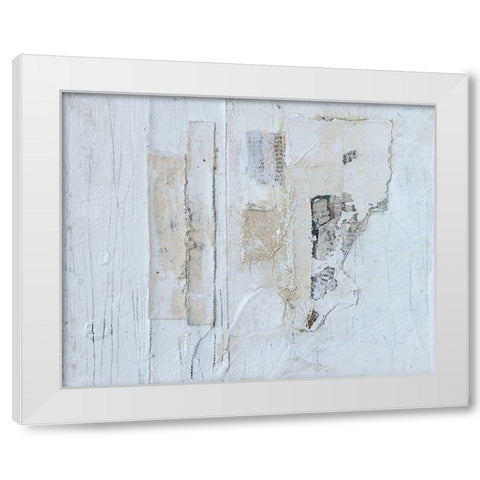 Broken to Beautiful 3 White Modern Wood Framed Art Print by Ashley, Erin