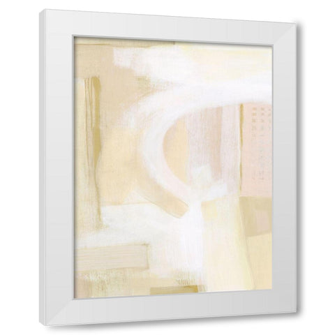 Urban Peach II White Modern Wood Framed Art Print by Popp, Grace