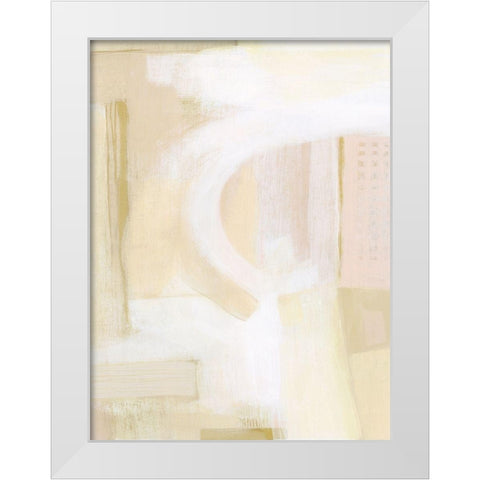 Urban Peach II White Modern Wood Framed Art Print by Popp, Grace