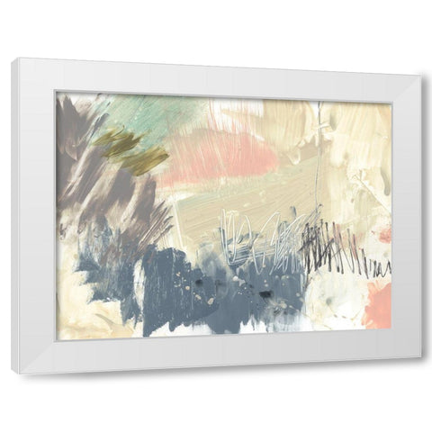 Pastel Immersion I White Modern Wood Framed Art Print by Goldberger, Jennifer