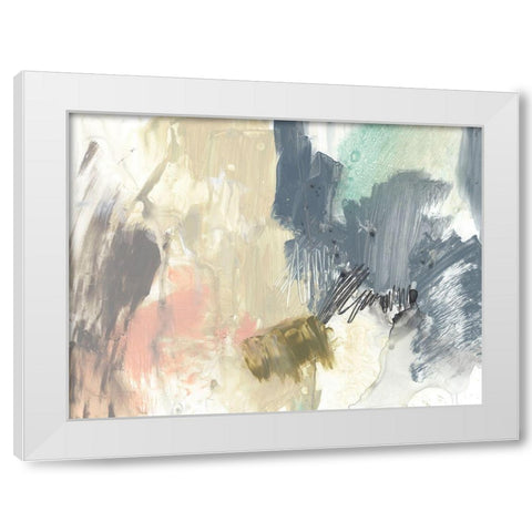 Pastel Immersion III White Modern Wood Framed Art Print by Goldberger, Jennifer