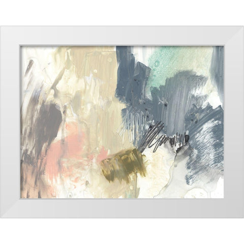 Pastel Immersion III White Modern Wood Framed Art Print by Goldberger, Jennifer