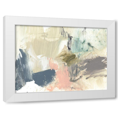 Pastel Immersion IV White Modern Wood Framed Art Print by Goldberger, Jennifer