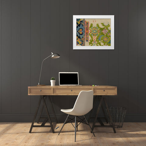 Vintage Design Sketch III White Modern Wood Framed Art Print by Baxter Mill Archive