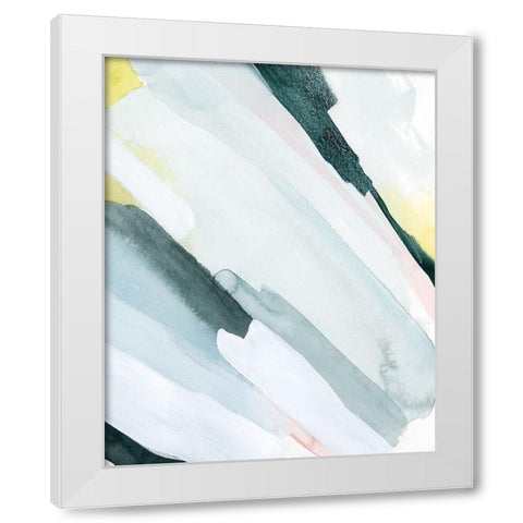 Pastel Sunrise II White Modern Wood Framed Art Print by Popp, Grace