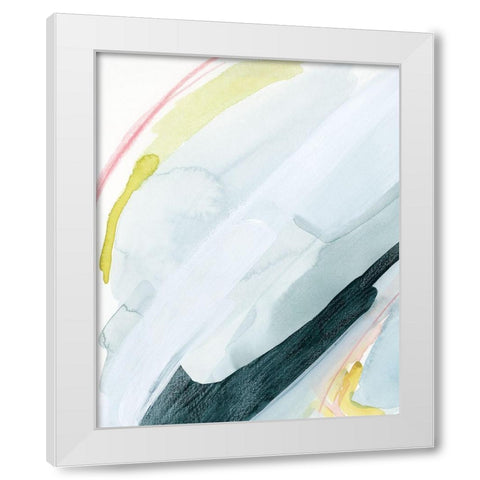 Pastel Sunrise IV White Modern Wood Framed Art Print by Popp, Grace