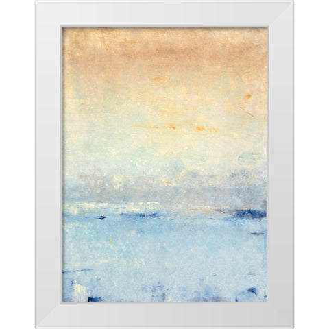 Inlet at Sunrise I White Modern Wood Framed Art Print by OToole, Tim