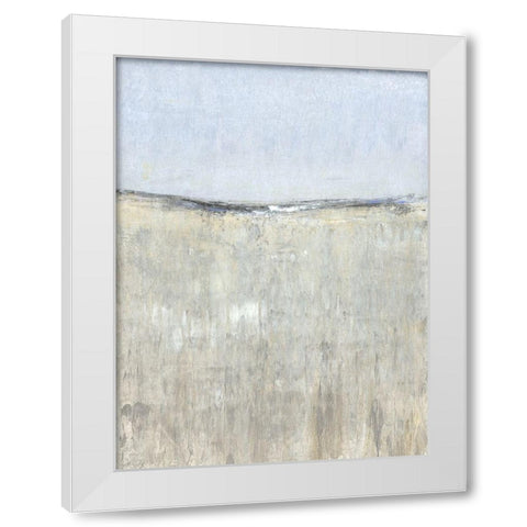 The Clearing I White Modern Wood Framed Art Print by OToole, Tim