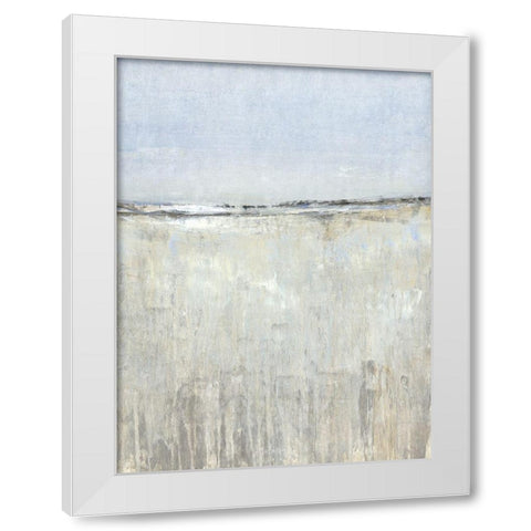 The Clearing II White Modern Wood Framed Art Print by OToole, Tim