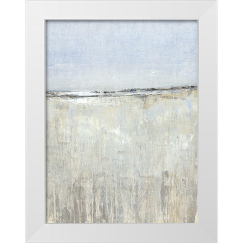 The Clearing II White Modern Wood Framed Art Print by OToole, Tim