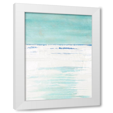 Outer Banks I White Modern Wood Framed Art Print by Lam, Vanna