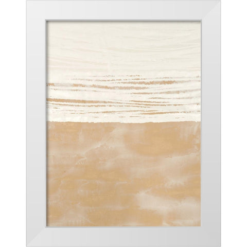 Sillicates I White Modern Wood Framed Art Print by Lam, Vanna