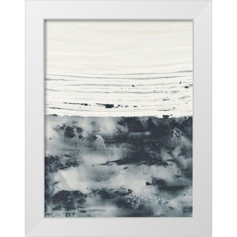 Sillicates IV White Modern Wood Framed Art Print by Lam, Vanna