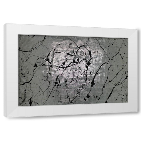Rumination White Modern Wood Framed Art Print by Willett, Michael