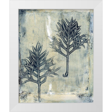 Presence of Nature IV White Modern Wood Framed Art Print by Bramma, Lila